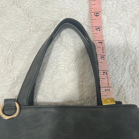 Free People - Charcoal Deep Gray 2-Way Handbag - Picture 14 of 16